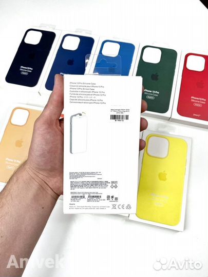 Чехол на iPhone 13 Pro с MagSafe (Люкс) Lemon Zest