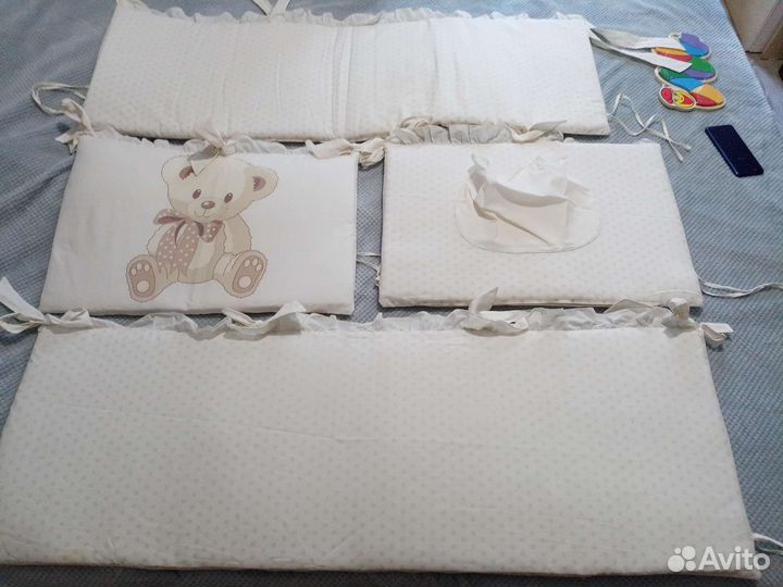 Бортики в детскую кроватку