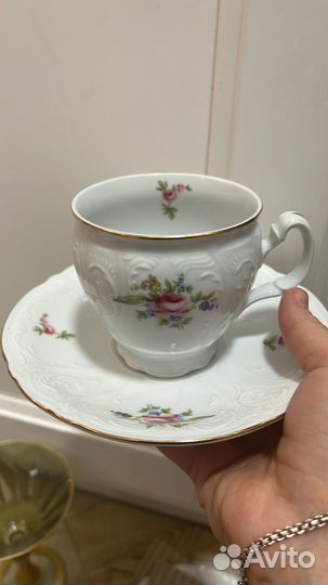 Чайный сервис чешский фарфор