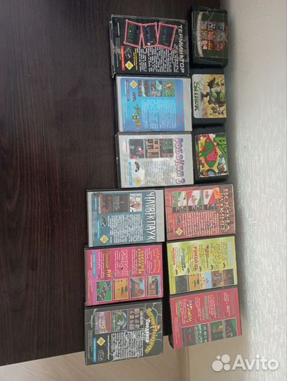 Картриджи для sega mega drive 2