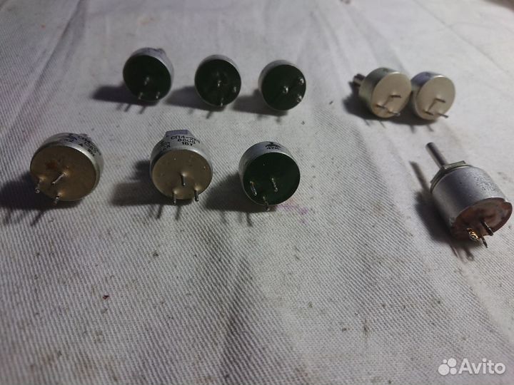 Переменные резисторы сп3-45А и сп4-2М