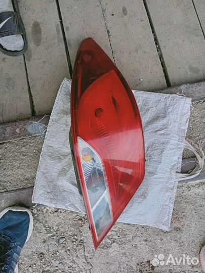 Задний фонарь hyundai solaris