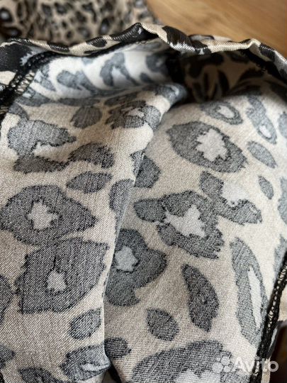 Брюки леопардовые S, M