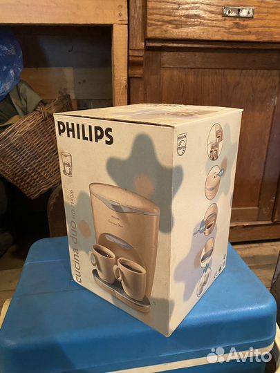 Кофеварка капельная Philips cucina duo HD7140/6