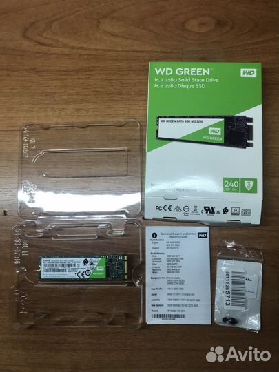 Ssd WD green 240 gb M2