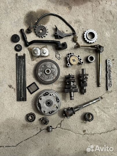 Запчасти мотор irbis ttr 125