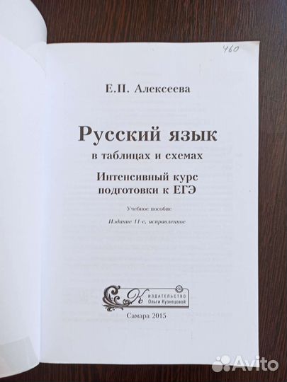 Русский язык в таблицах и схемах