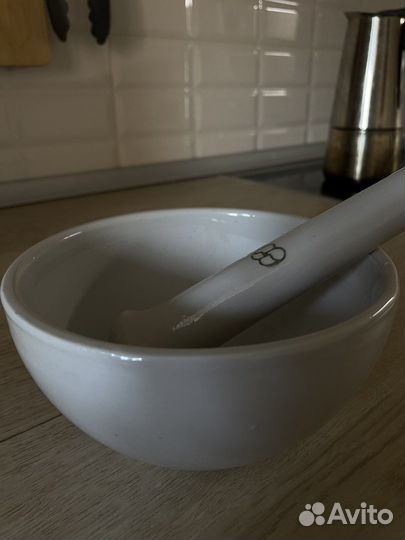 Ступка керамическая медицинская