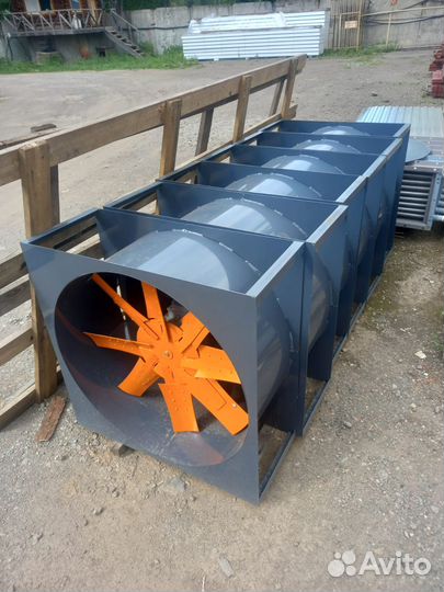 Сушильные камеры древесины-осевые вентиляторы во№8