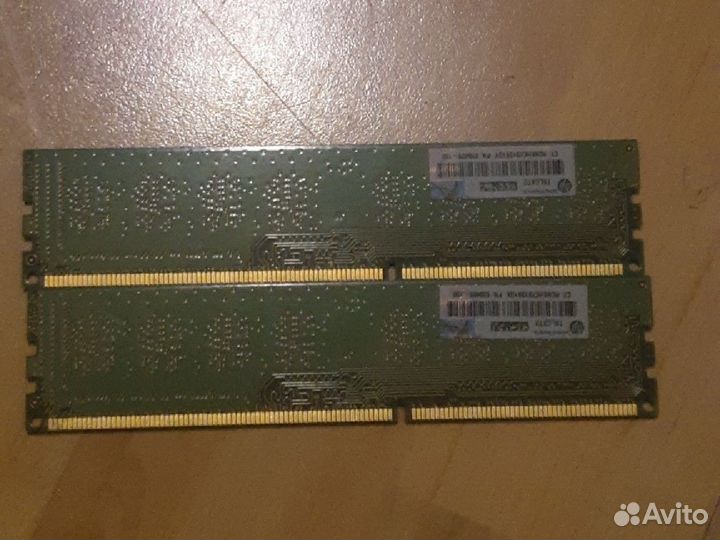 Оперативная память ddr3 2x2gb