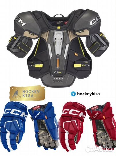 Нагрудник Перчатки CCM AS-V JR SR