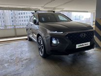 Hyundai Santa Fe 2.2 AT, 2019, 47 000 км, с пробегом, цена 3 850 000 руб.