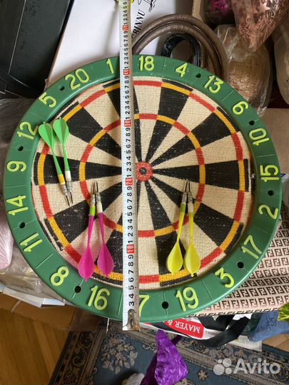 Дартс с дротиками игра винтаж
