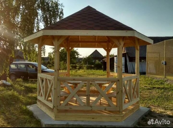 Строительство террас, веранд, беседок, пристроек