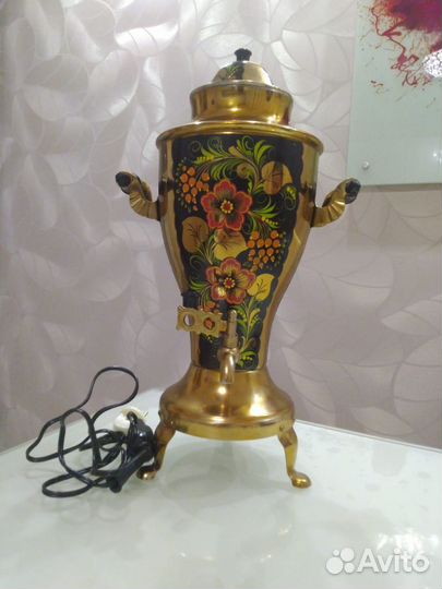 Самовар электрический расписной