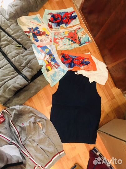 Вещи пакетом на мальчика 110-146