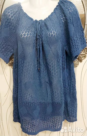 Кардиган накидка, болеро ажурное 46-52р разные