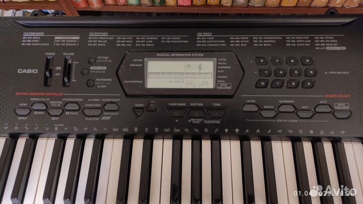 Синтезатор casio ctk 3000 в комплекте со стойкой