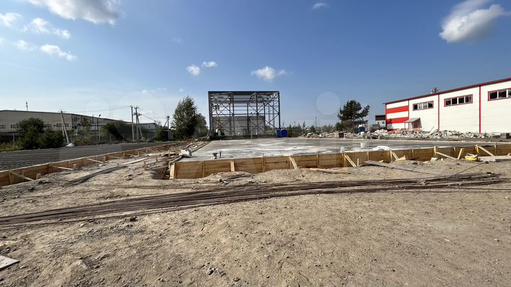 Аренда строящегося склада 540 кв.метров, 1 этаж