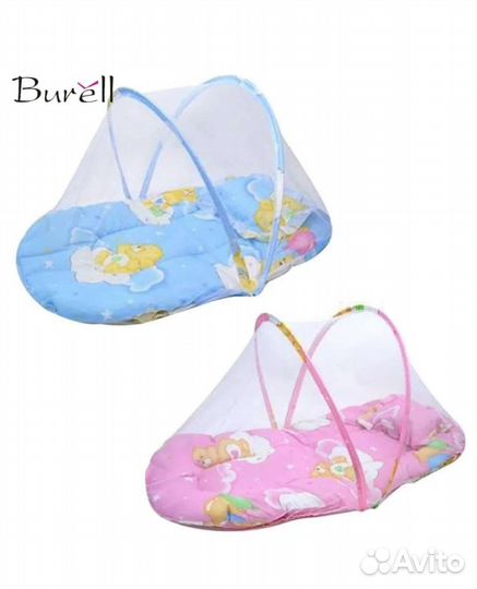 Матрас детский с москитной сеткой