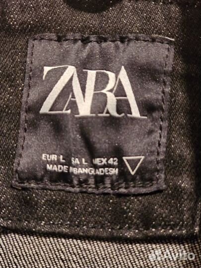 Джинсовая куртка Zara 48-50 размер.отличное сост