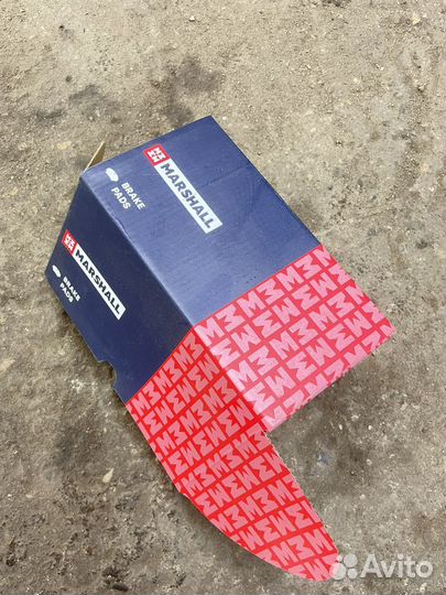 Тормозные колодки передние на volkswagen touareg