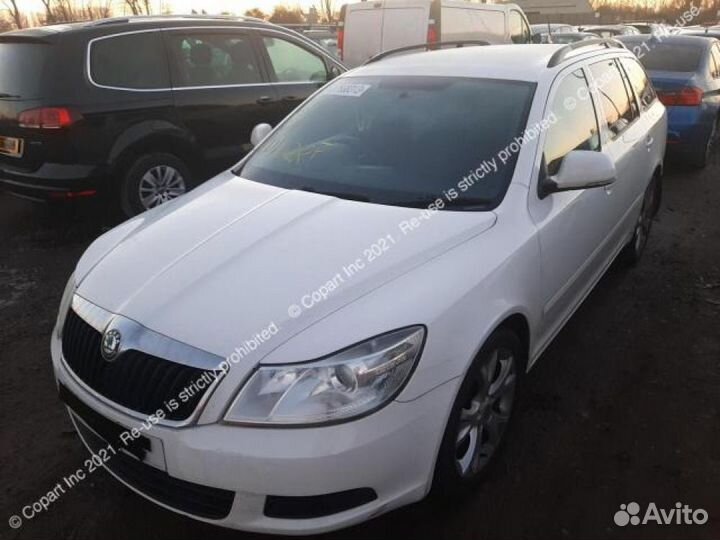 Карта задней правой двери Skoda Octavia A5 универс