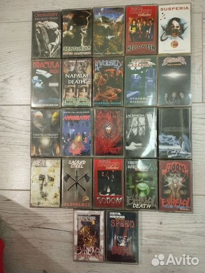 Коллекция аудиокассет