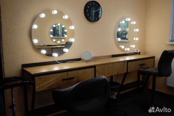 Аренда по часам места парикмахера, визажиста