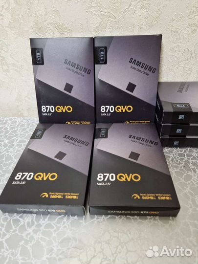 Ssd накопитель Samsung 870 QVO 1 Tb