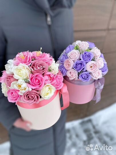 Букеты комплименты из мыла