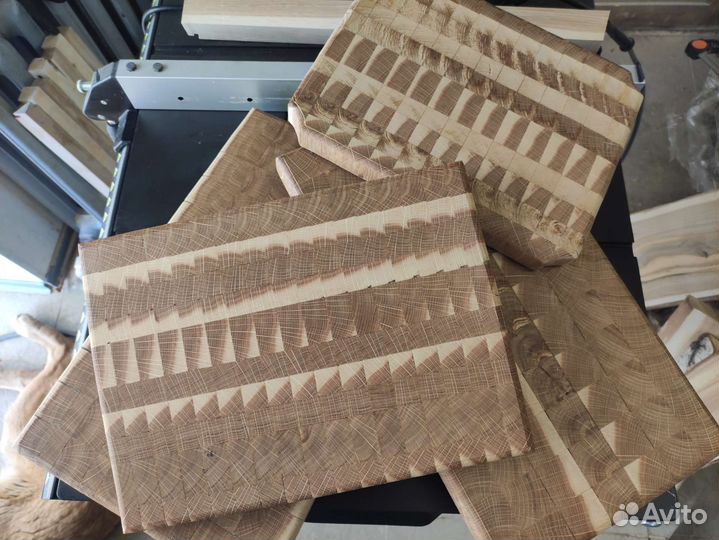 Доска разделочная торцевая