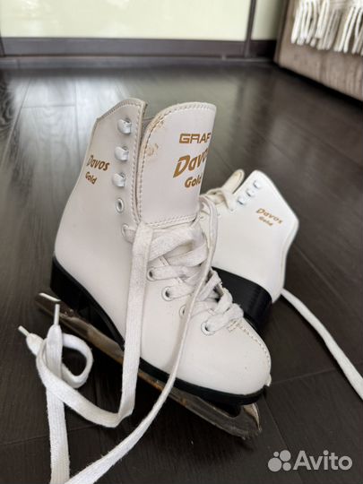 Коньки фигурные Graf Davos gold 29
