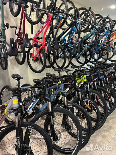 Велосипеды новые горные городские детские BMX