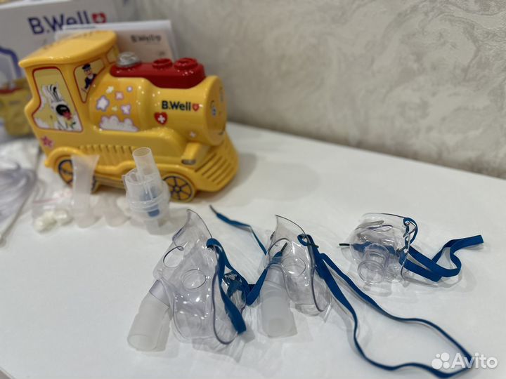 Ингалятор детский паровозик