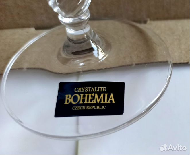 Набор бокалов bohemia новые