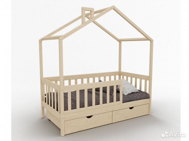 Детская кровать домик