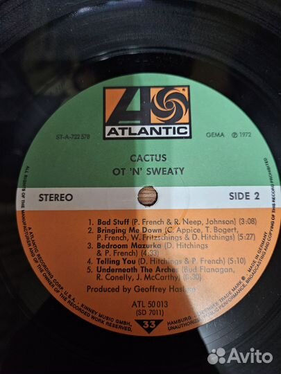 Cactus – 'Ot 'N' Sweaty