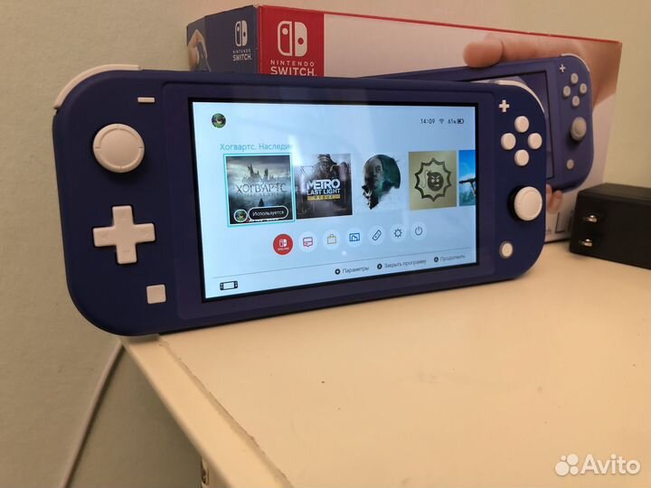 Nintendo switch lite прошитая 128