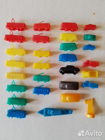 Маленькие машинки - фишки из игр СССР