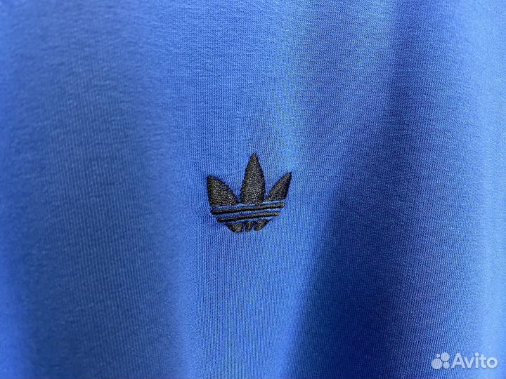 Летний спортивный костюм Adidas синий новый