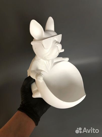 Силиконовая форма Собака с подносом органайзер