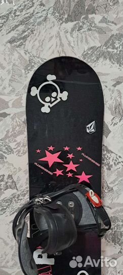 Сноуборд Flave Thumpin 147cm+крепления Elan