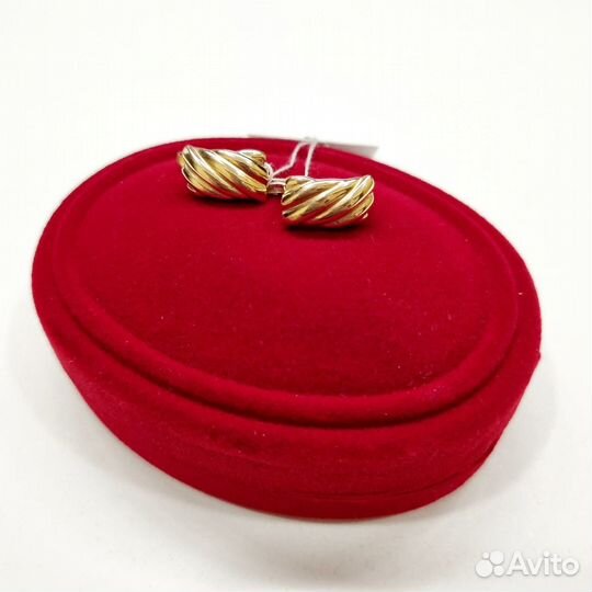 1. Золотые серьги 2.54