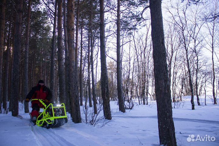 Новый Мотобуксировщик Pomor X1 PRO