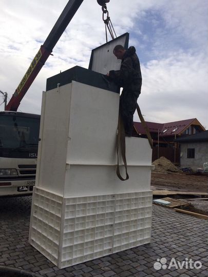 Септик, чистка монтаж установка