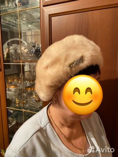 Шапка зимняя меховая женская