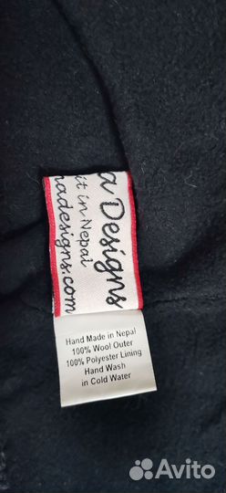 Шапка капюшон 100 шерсть