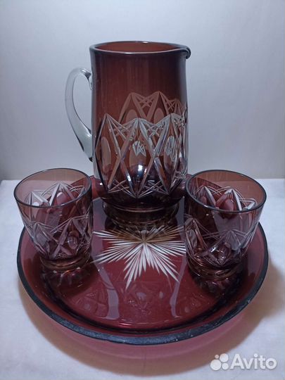 Марганцевое стекло СССР