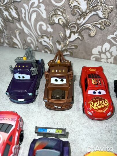 Машинки металлические Cars Тачки Disney